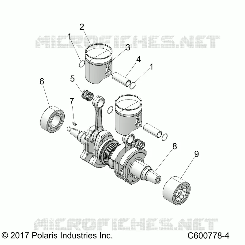 ENGINE, PISTON & CRANKSHAFT