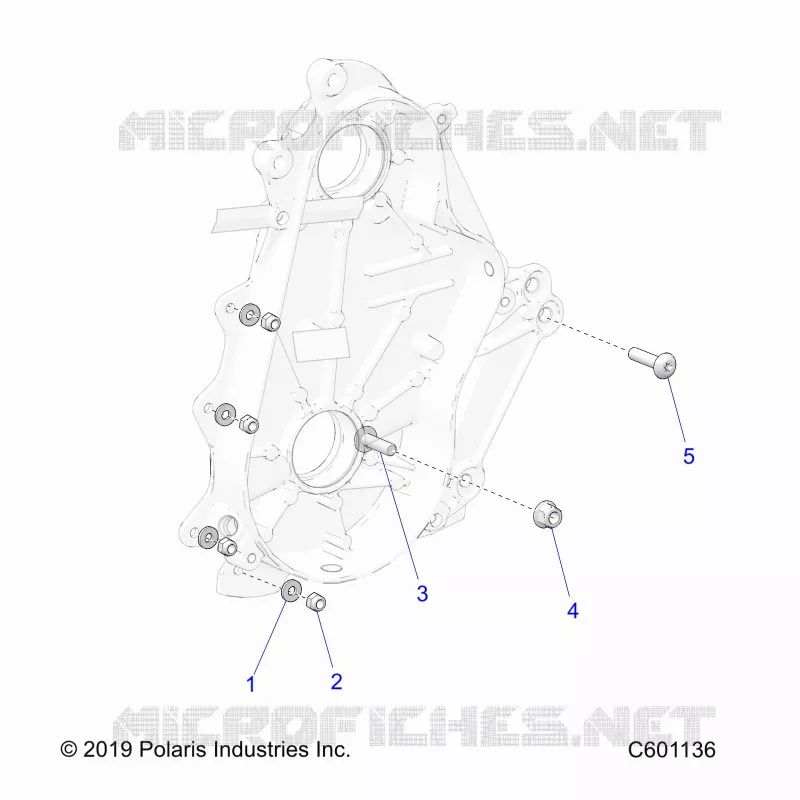 DRIVE TRAIN, CHAINCASE MOUNTING