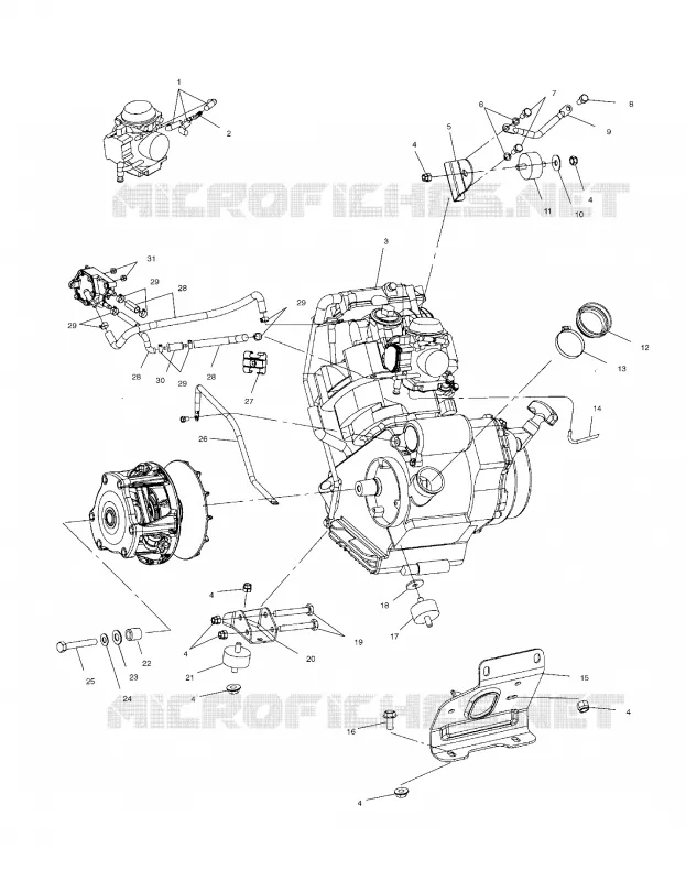 ENGINE MOUNTING