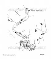 FUEL SYSTEM, RAIL, LINES AND THROTTLE  BODY