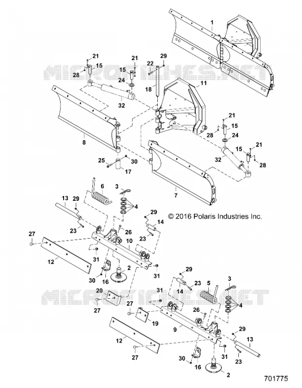 V-BLADE, MAIN FRAME
