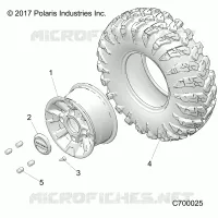 OPT, MACHINED BLACK. ALUMINUM FRONT WHEELS