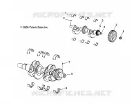 CRANKSHAFT AND BALANCE SHAFT