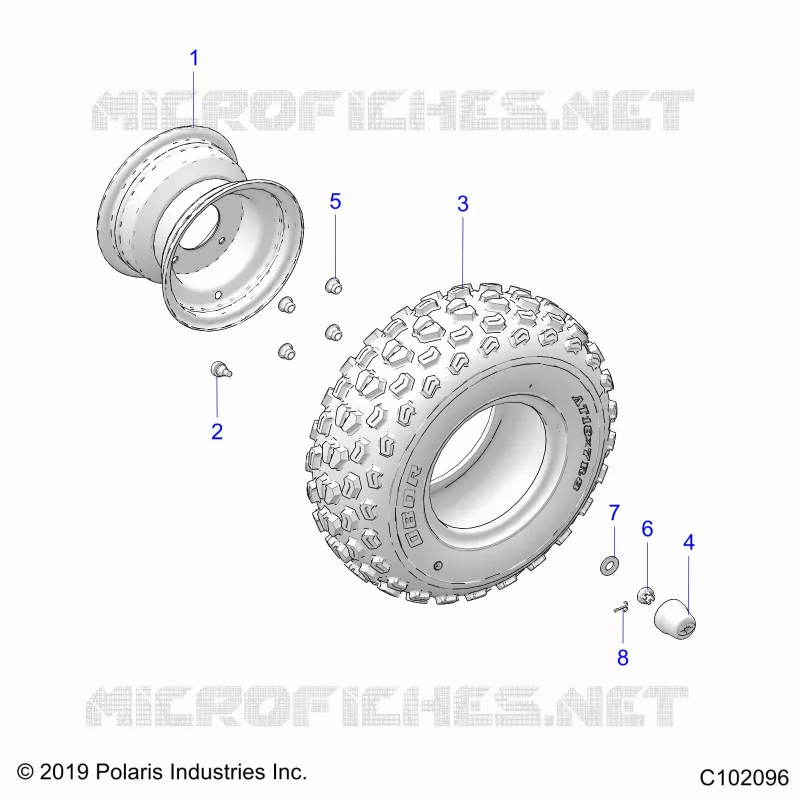 WHEELS, FRONT
