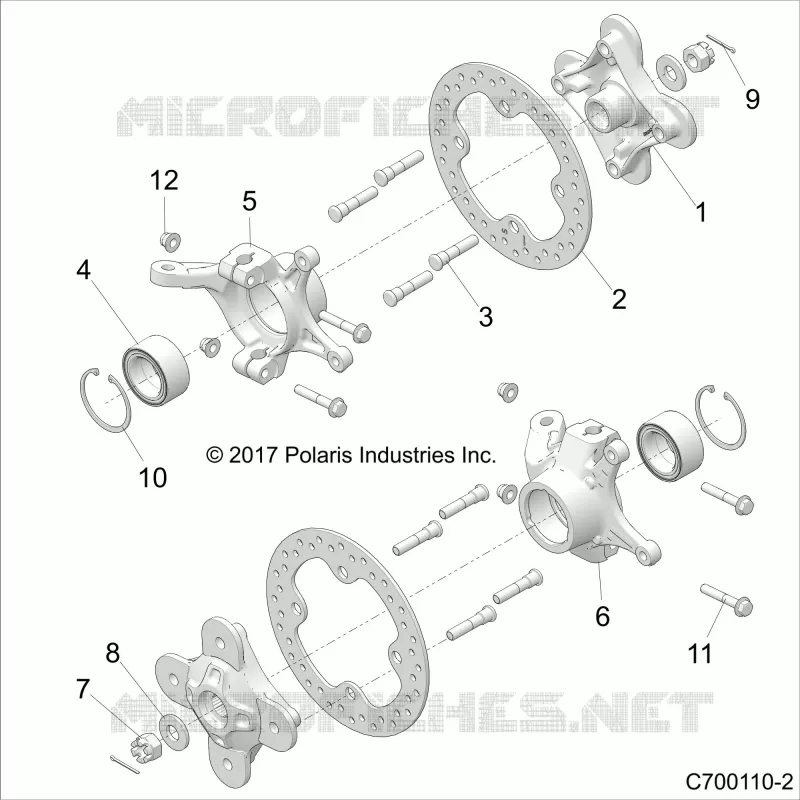 FRONT SUSPENSION CARRIER- Z22S1E99AL/BL (C700110-2)