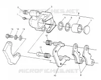 MIDDLE AXLE BRAKE 6X6 400L W948740 (4926802680C001)
