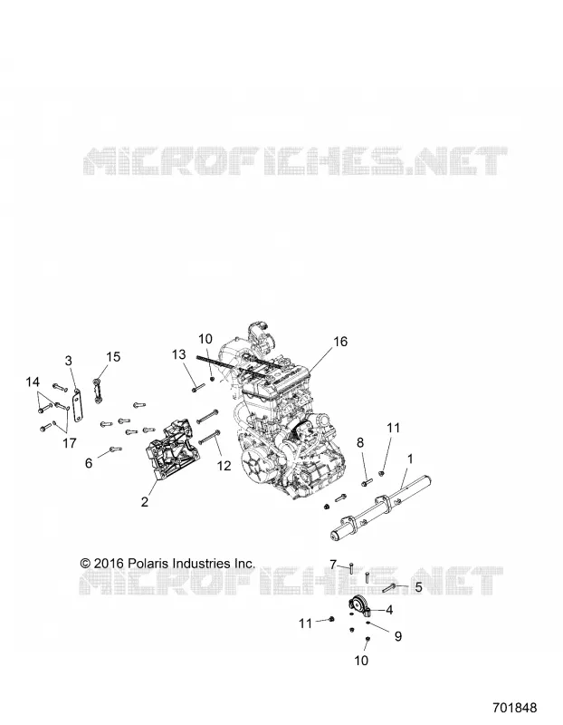 ENGINE, ENGINE MOUNTING