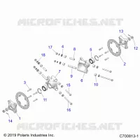 SUSPENSION, REAR CARRIER