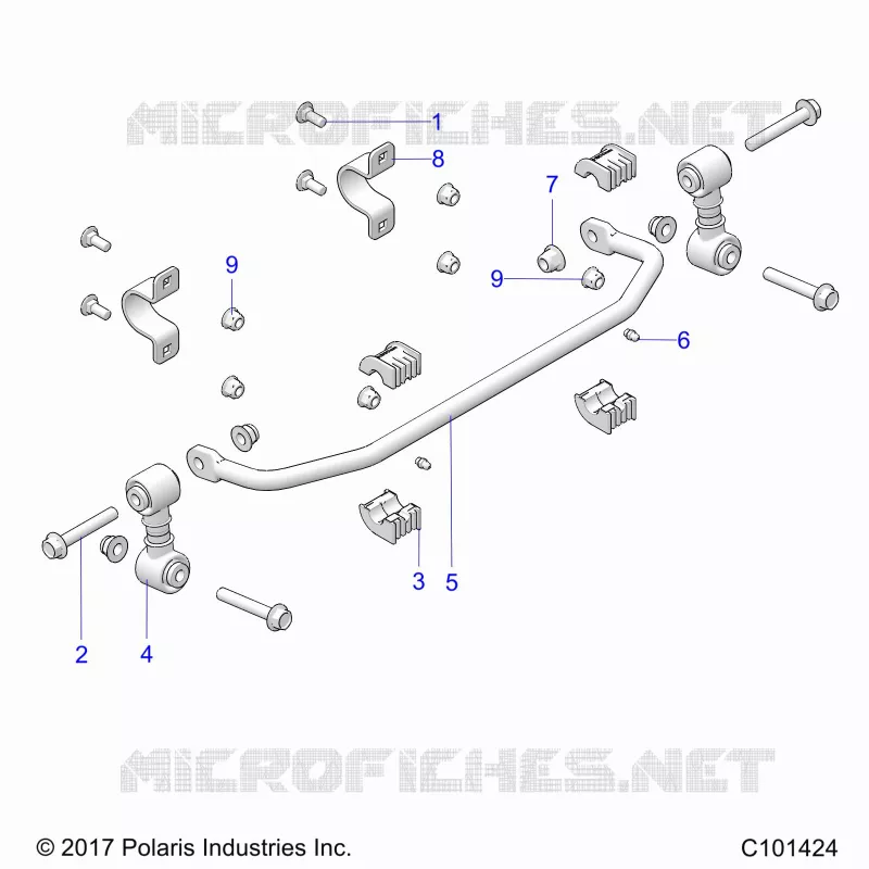 STABILIZER BAR, FRONT