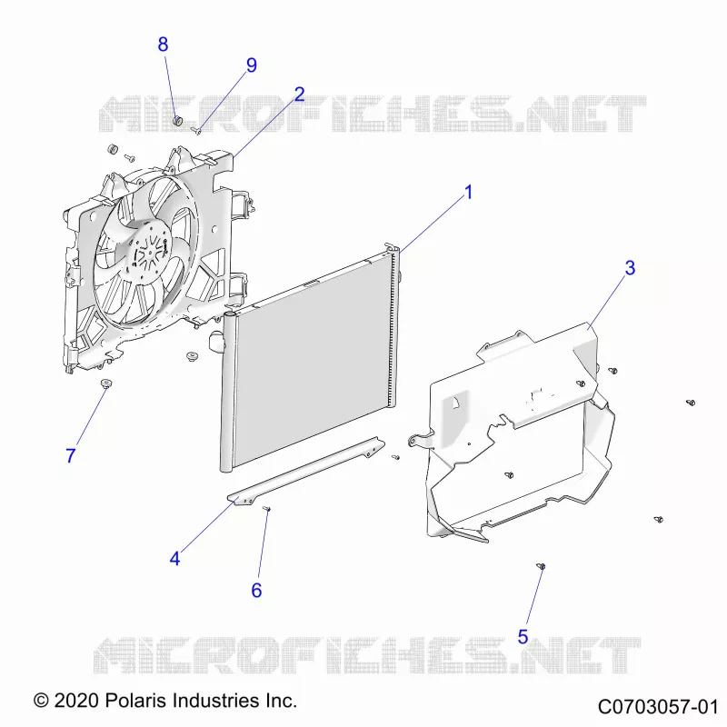 COOLING, RADIATOR