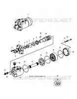 SNOW BLOWER CHUTE ROTATOR MOTOR