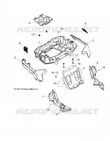 REAR BODYWORK RACK AND FENDERS