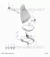 SEAT (DRIVER) AND SEAT BELT MOUNTING -T23AALHB/GB (500199C)