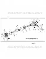 DRIVE TRAIN, FRONT GEARCASE INTERNALS (TO 7/1/16)