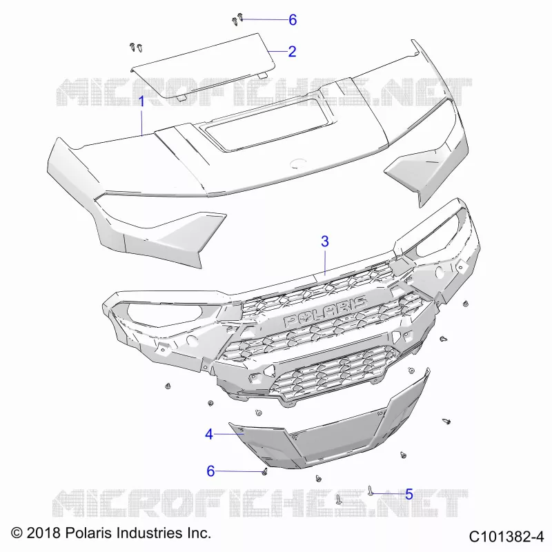 HOOD AND FRONT FASCIA