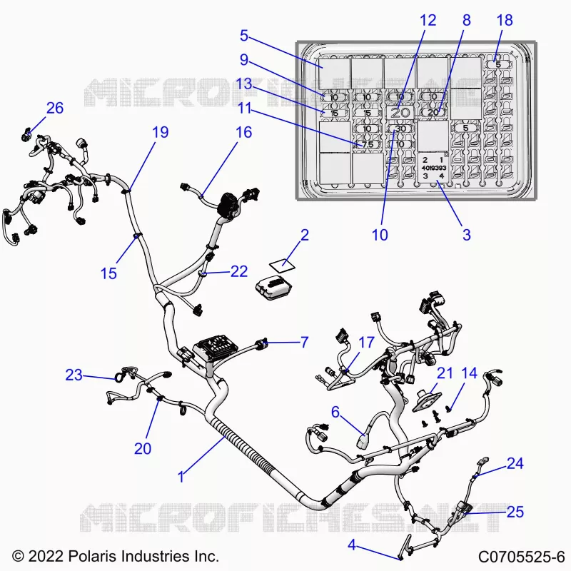ELECTRICAL, WIRE HARNESS