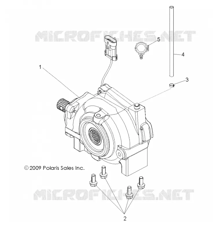 DRIVE TRAIN, FRONT GEARCASE