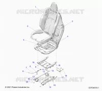 SEAT ASM., DRIVER / PASSENGER