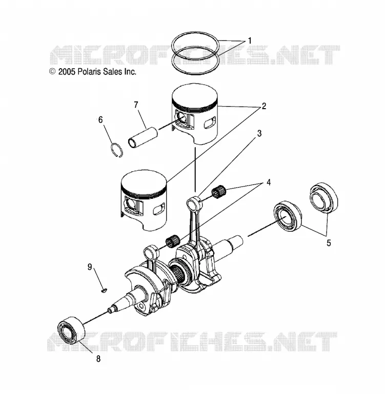 PISTON   CRANKSHAFT