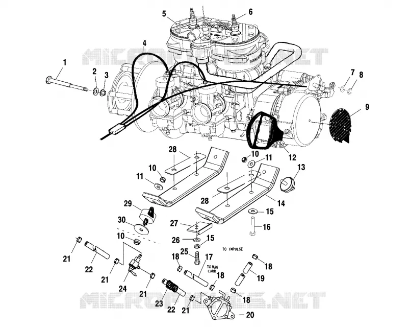 ENGINE MOUNTING
