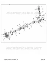 DRIVE TRAIN, FRONT GEARCASE INTERNALS