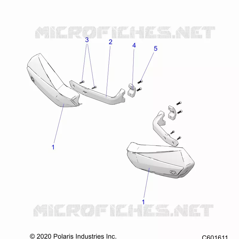 STEERING, HAND GUARDS