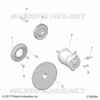 STARTER AND DRIVE