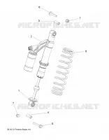 SUSPENSION, REAR SHOCK, MOUNTING