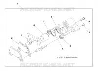 BARKE CALIPER, REAR