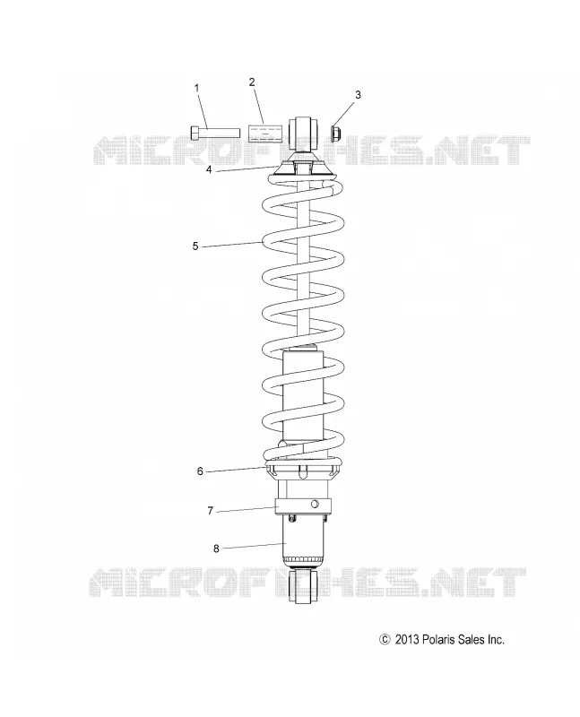 REAR TRACK SHOCK (7043994)