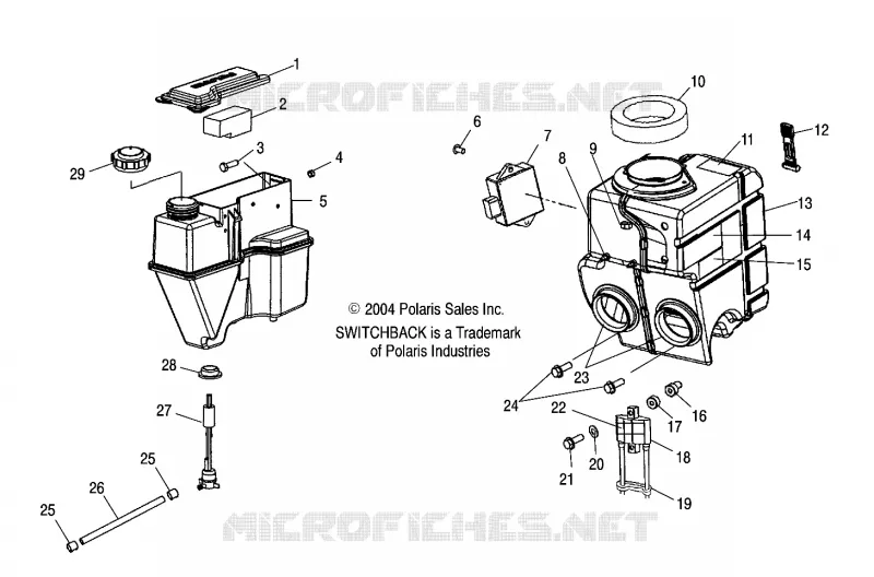 OIL TANK/AIR BOX
