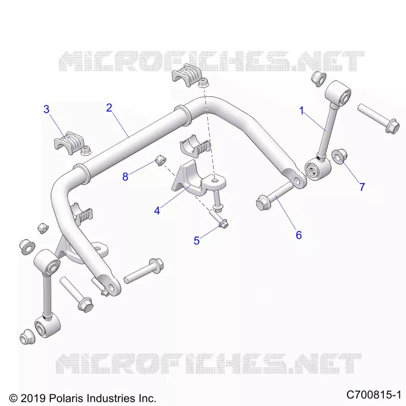 SUSPENSION, FRONT STABILIZER BAR- G21GMD99AJ/AZ/BJ/BZ (C701011-2)