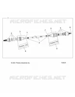 DRIVE TRAIN, HALF REAR SHAFT