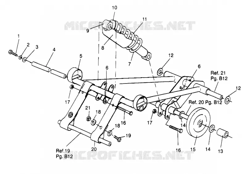 FRONT TORQUE ARM (SKS) XLT SKS 0970556 (4937693769C002)