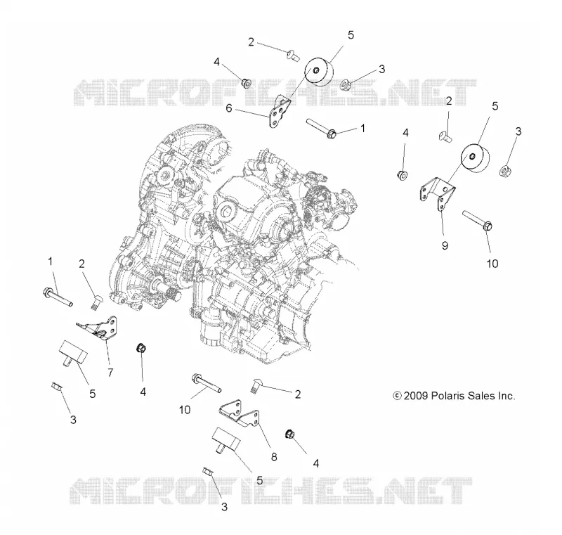 ENGINE, MOUNTING