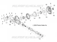 DRIVE TRAIN, GEARCASE, CARRIER, INTERNALS
