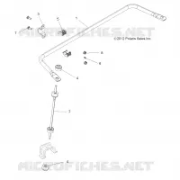 TORSION BAR, REAR