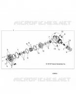 DRIVE TRAIN, FRONT GEARCASE INTERNALS (FROM 7/1/16)