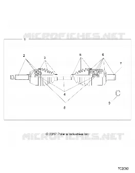 DRIVE TRAIN, FRONT DRIVE SHAFT