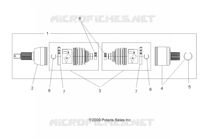 DRIVE TRAIN, DRIVE REAR SHAFT
