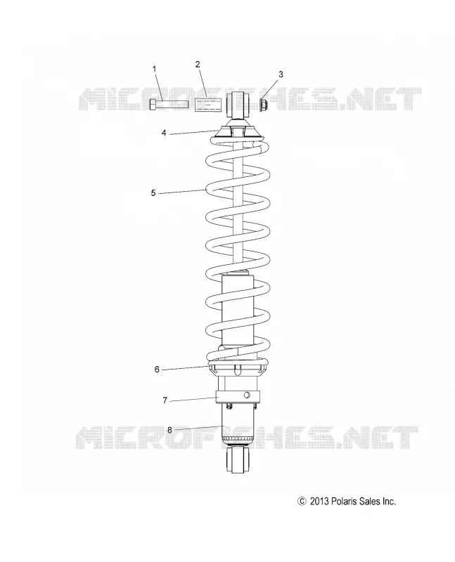 REAR TRACK SHOCK (7043994)