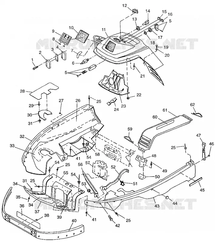 NOSEPAN   CONSOLE LITE 0973433 AND LITE DELUXE 0973431 (4938273827A007)