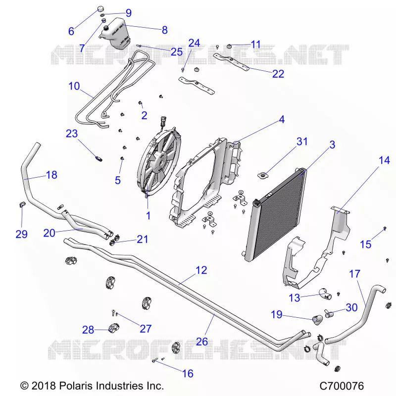 ENGINE, COOLING SYSTEM