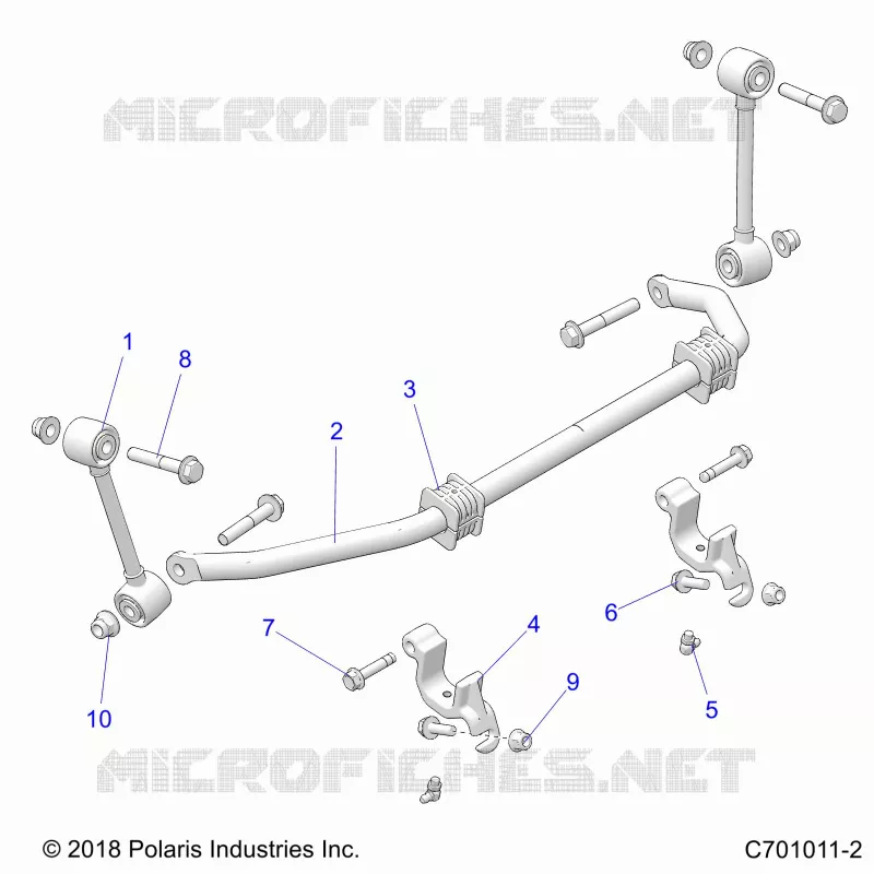 SUSPENSION, FRONT STABILIZER BAR