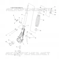 SUSPENSION, FRONT STRUT 