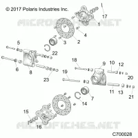 SUSPENSION, REAR CARRIER