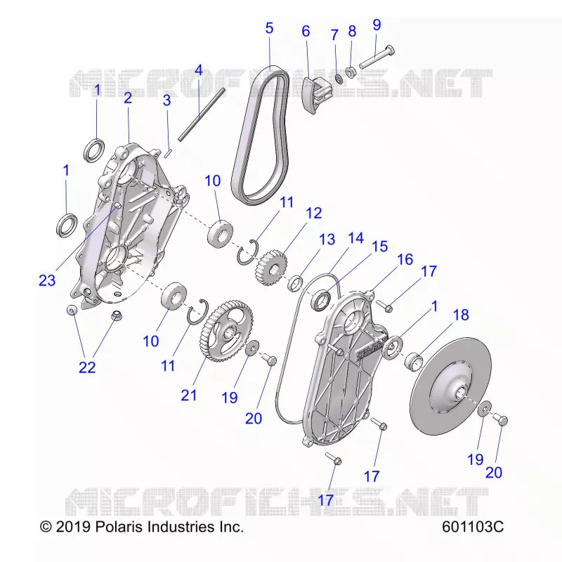DRIVE TRAIN, CHAINCASE