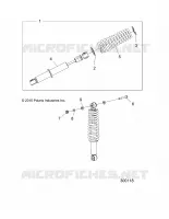 REAR SUSPENSION, SHOCKS, MD
