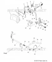BACKRESTAND GRABHANDLE, PASSENGER