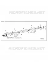 DRIVE TRAIN, REAR HALF SHAFT